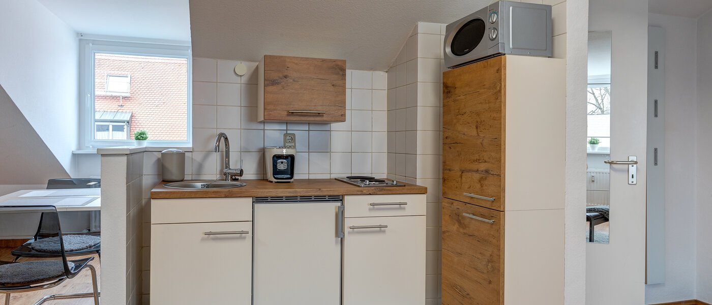 appartement sous les toits München Au 01 cuisine 12102