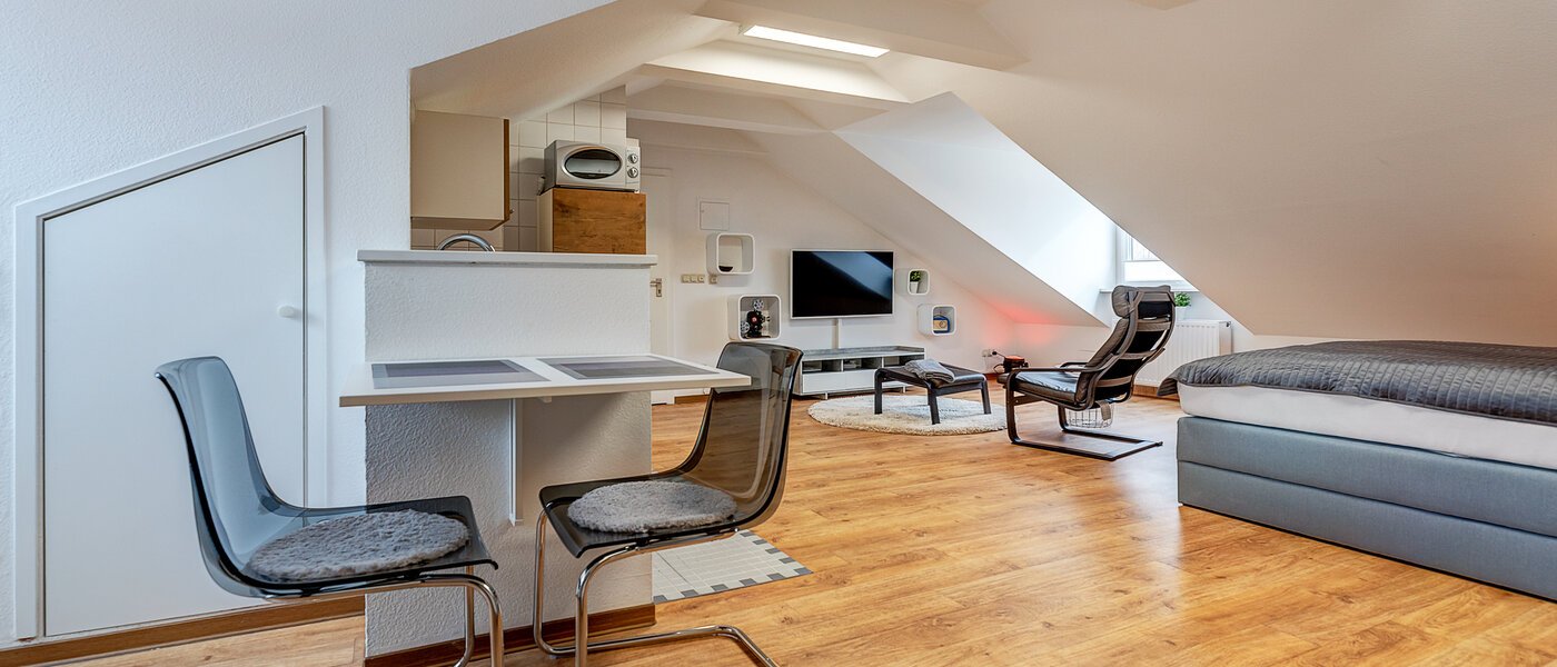 appartement sous les toits München Au 01 pièce à vivre 12102