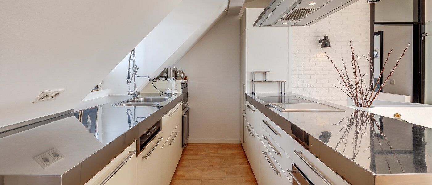 appartement style maisonnette München Ludwigsvorstadt 03 cuisine 12126