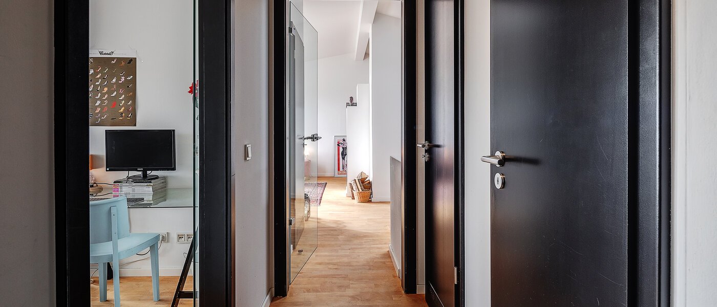 appartement style maisonnette München Ludwigsvorstadt 01 entrée/couloir 12126