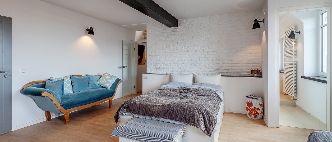 appartement style maisonnette München Ludwigsvorstadt 01 chambre 12126