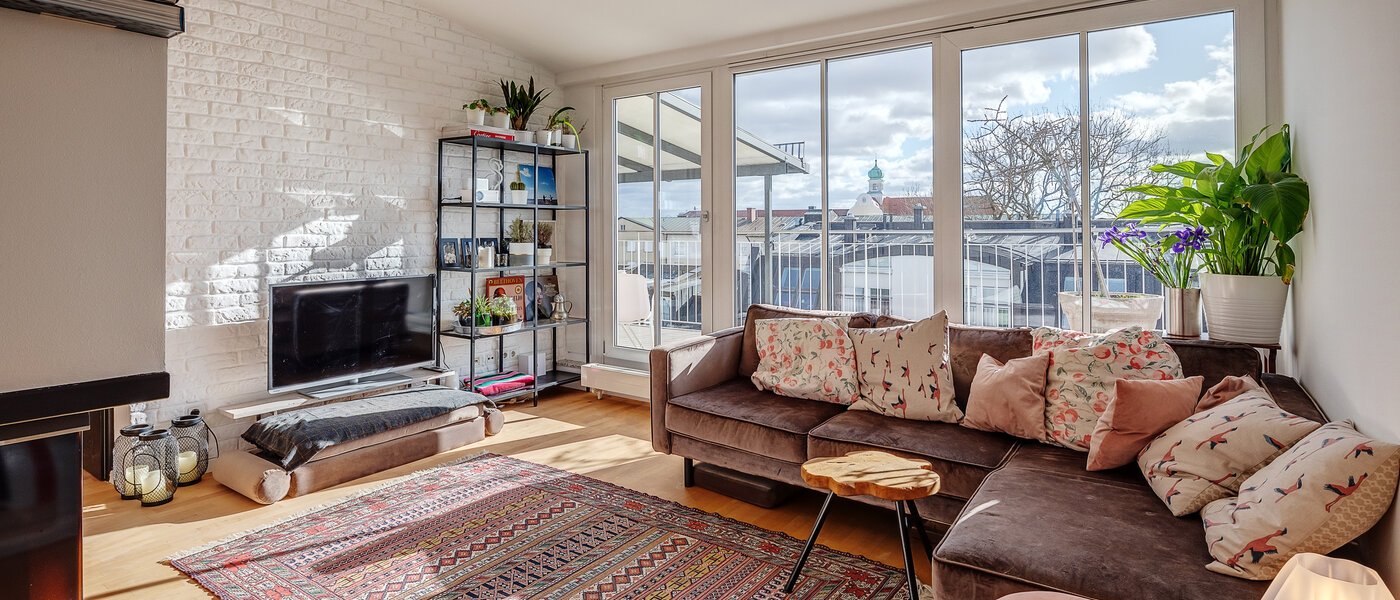 appartement style maisonnette München Ludwigsvorstadt 01 pièce à vivre 12126