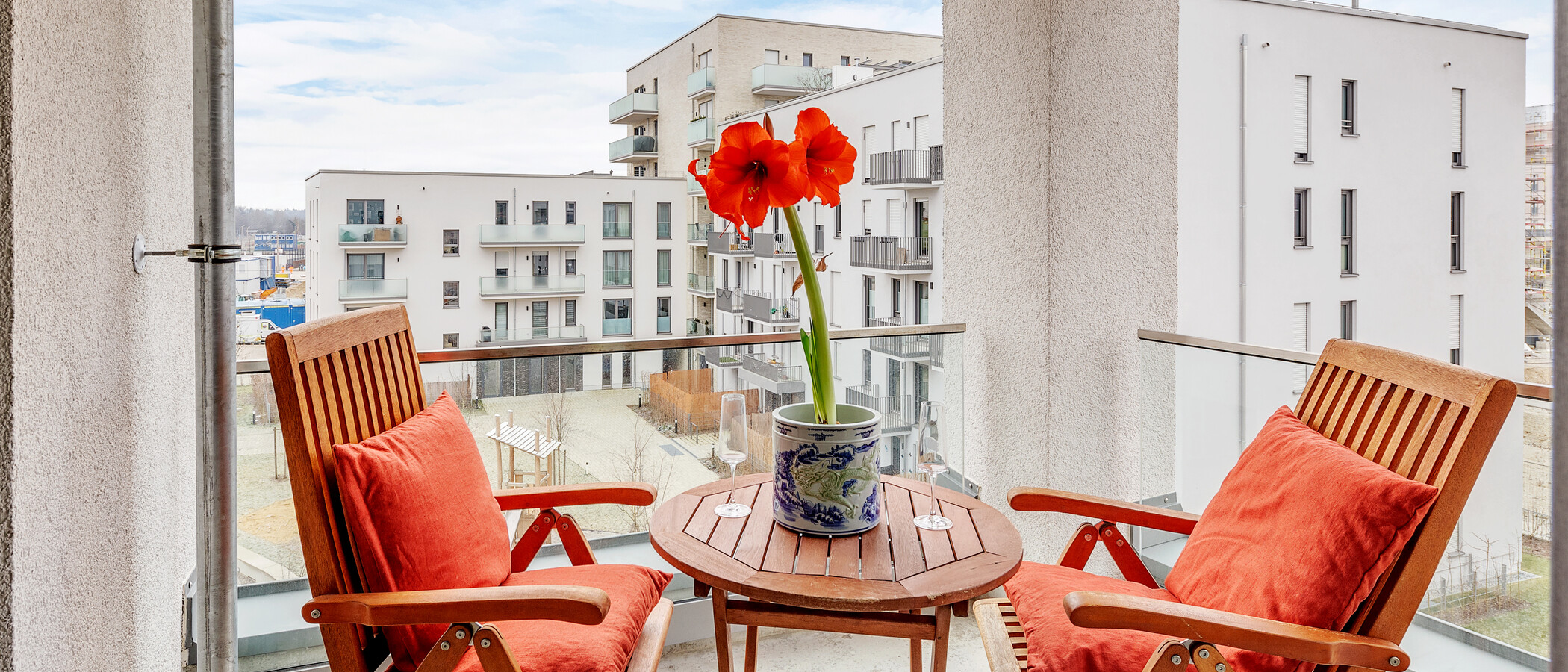 appartement München Aubing 01 loggia 12136