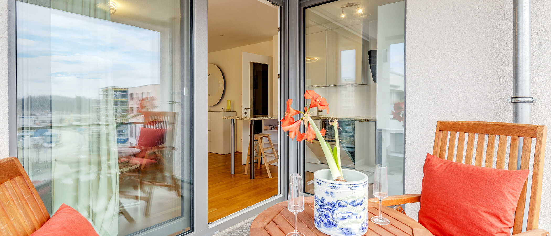 appartement München Aubing 02 loggia 12136