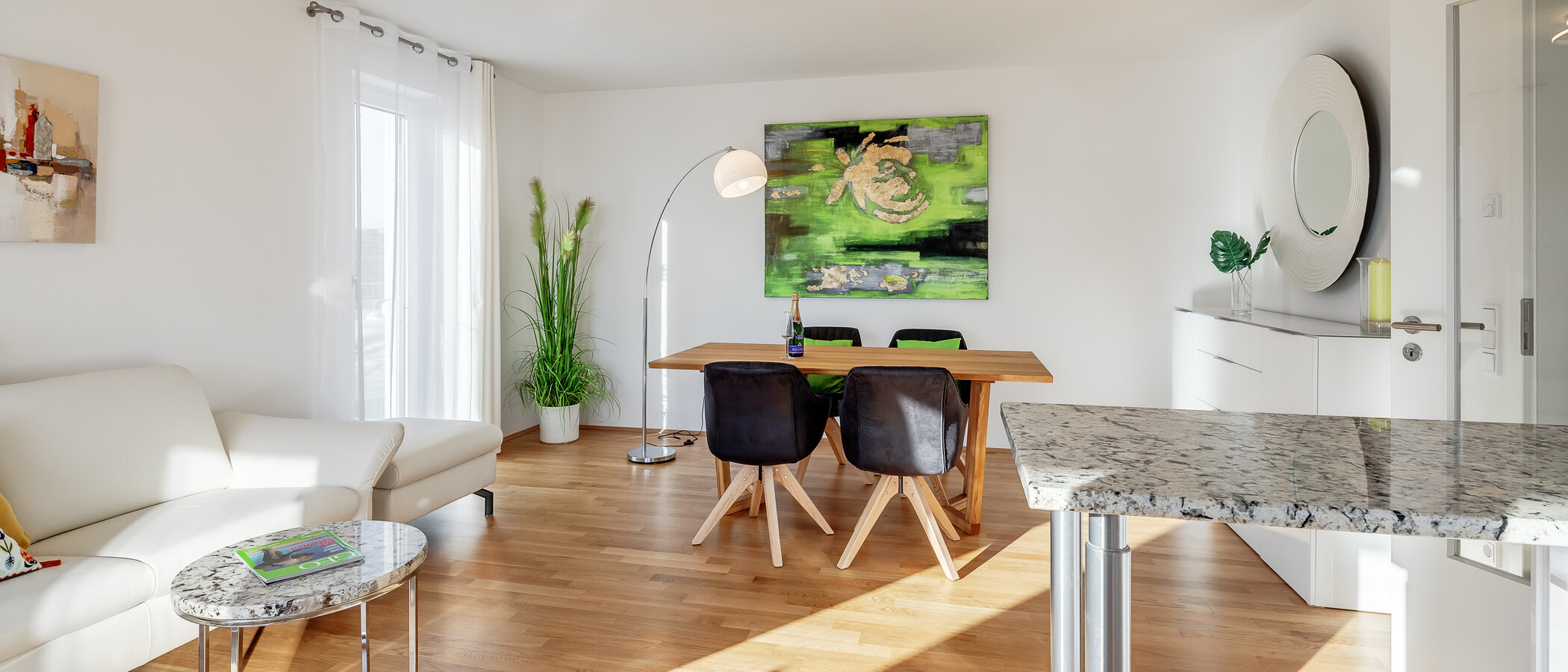 appartement München Aubing 01 pièce à vivre 12136