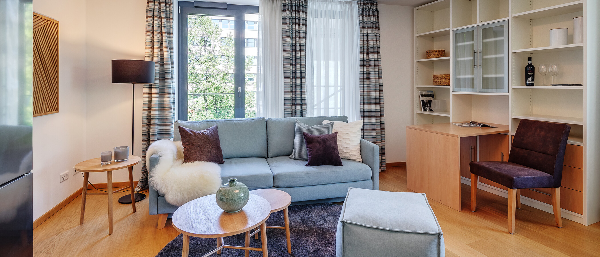appartement München Schwabing-West 02 pièce à vivre 12170