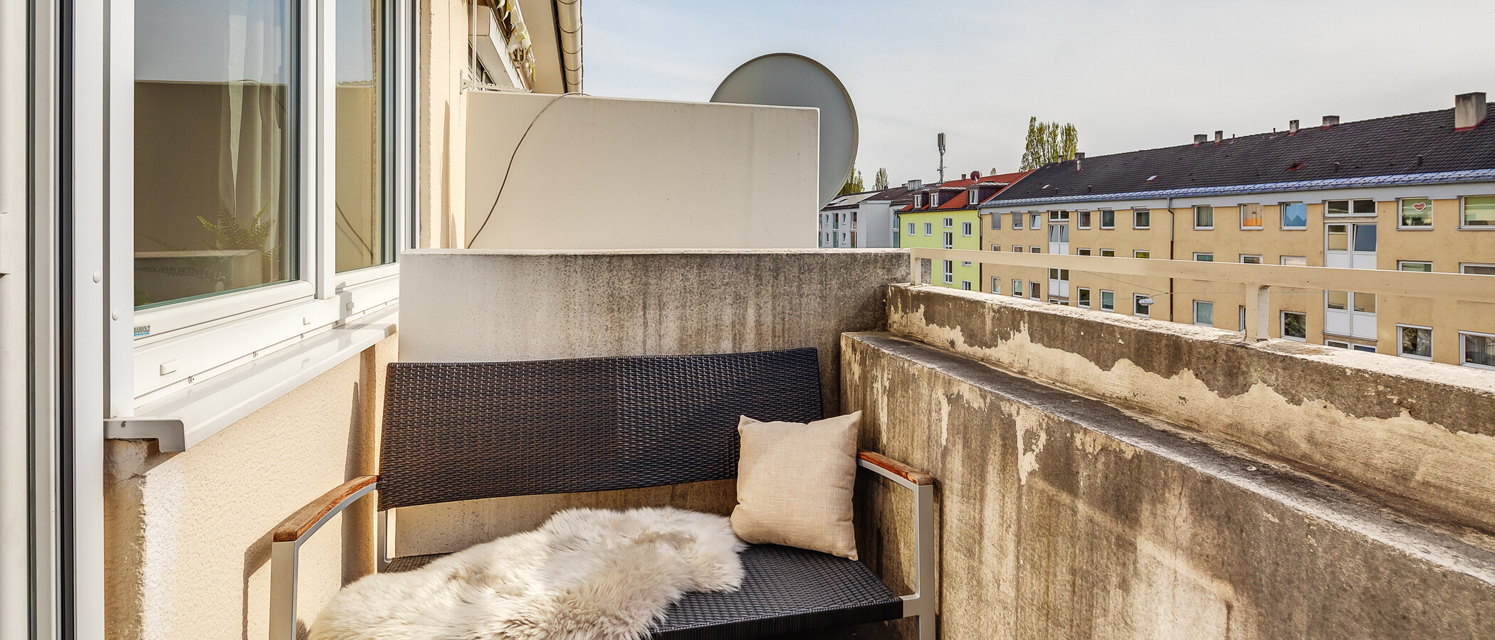 studio München Obergiesing 01 balcon 12198