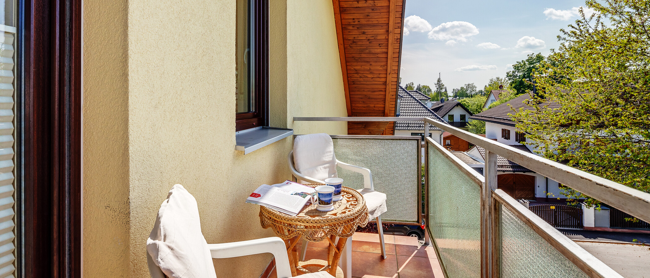 appartement sous les toits München Waldperlach 01 balcon 12208