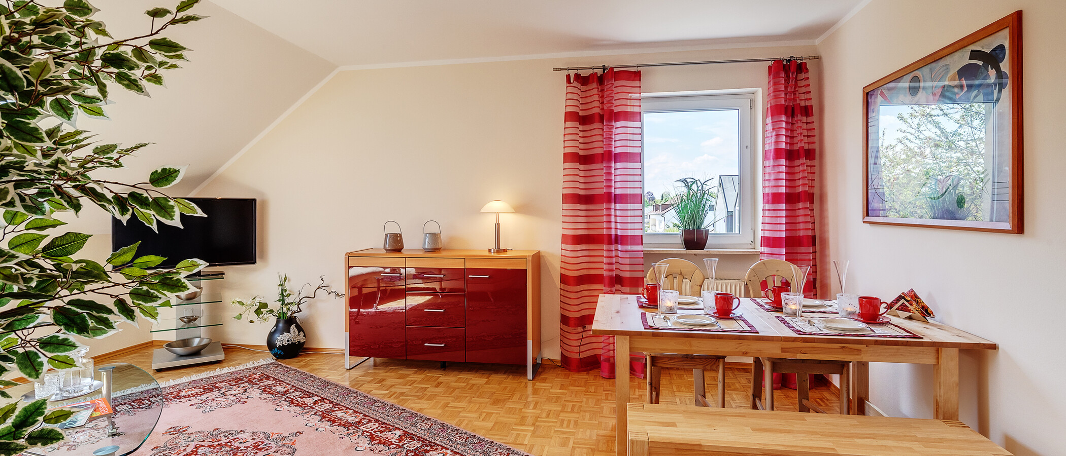 appartement sous les toits München Waldperlach 01 pièce à vivre 12208