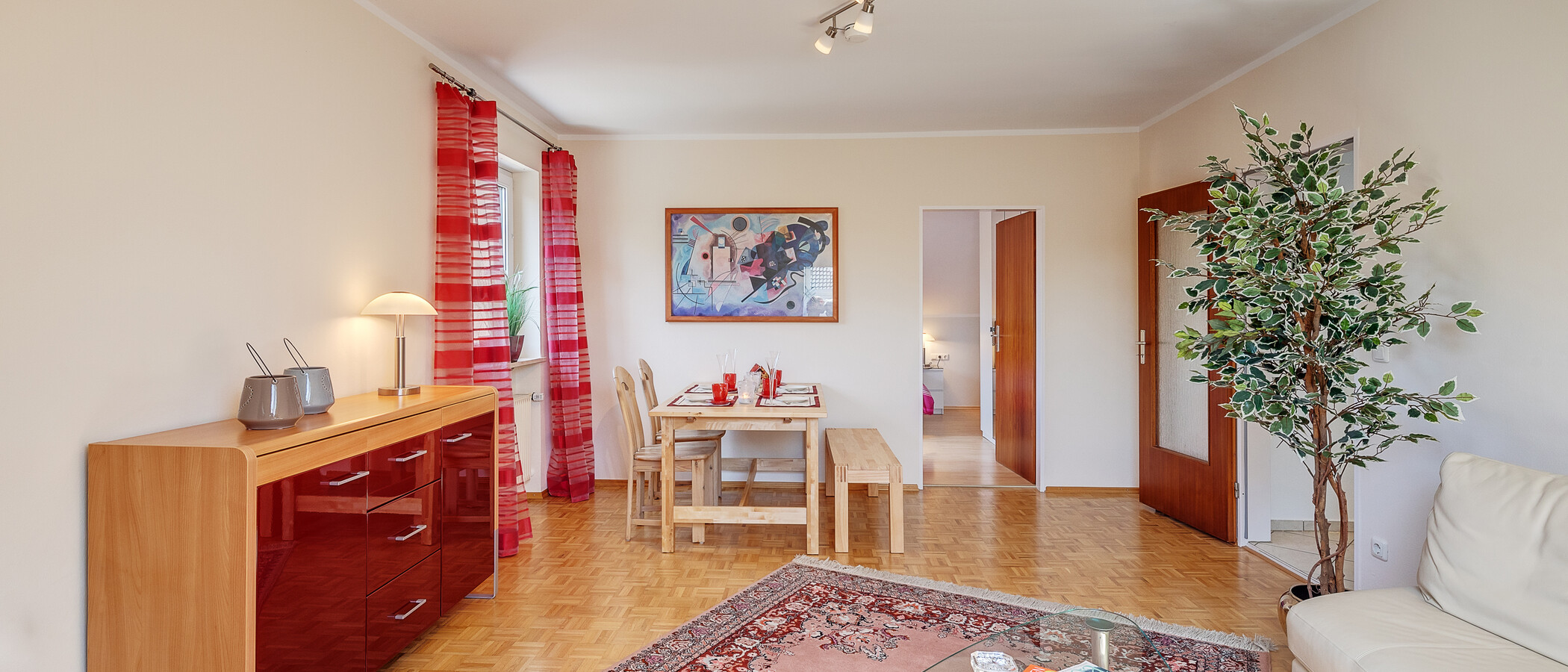 appartement sous les toits München Waldperlach 04 pièce à vivre 12208