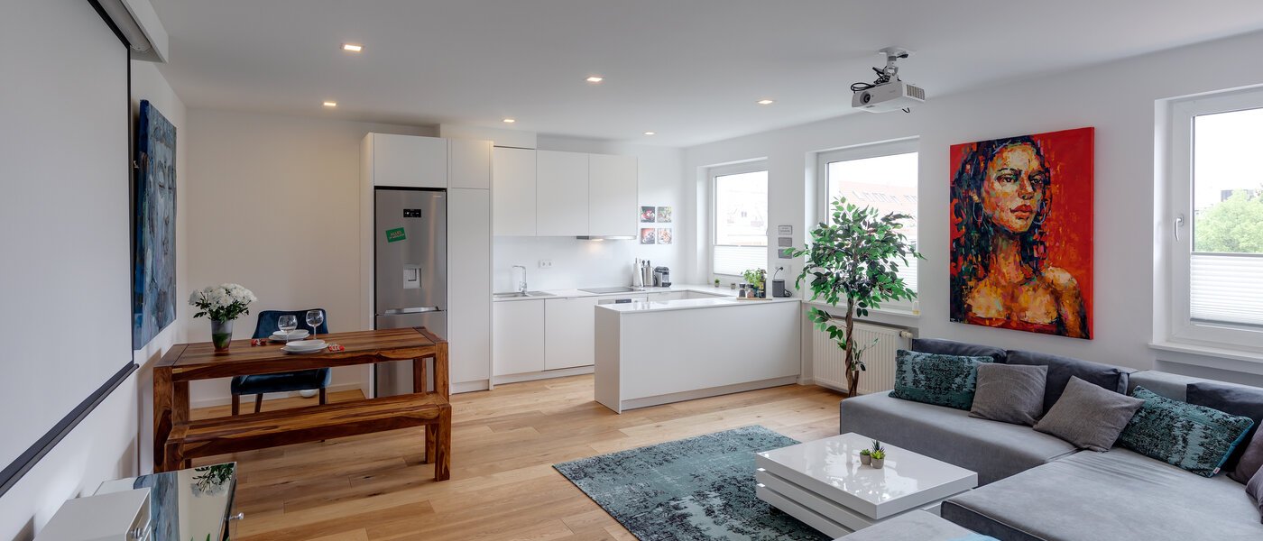 appartement München Westpark 01 pièce à vivre 12215