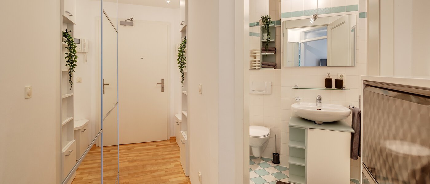 appartement München Schwabing 03 entrée/couloir 12216