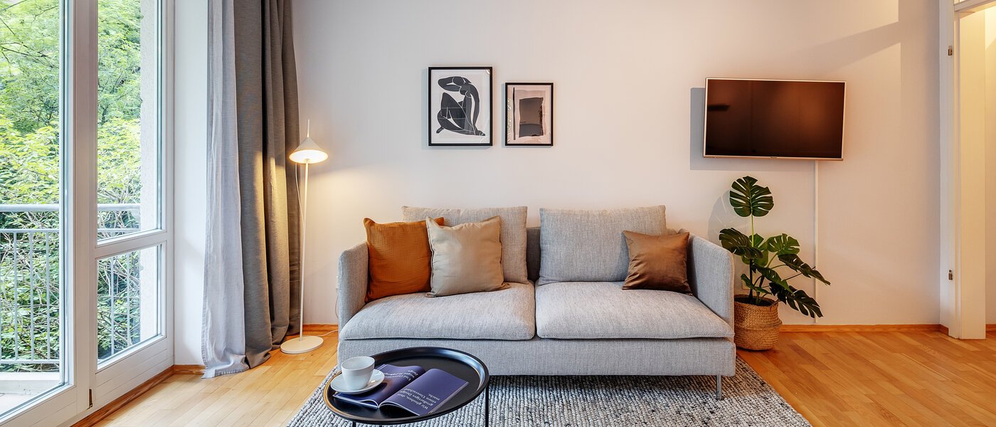 appartement München Schwabing 02 pièce à vivre 12216