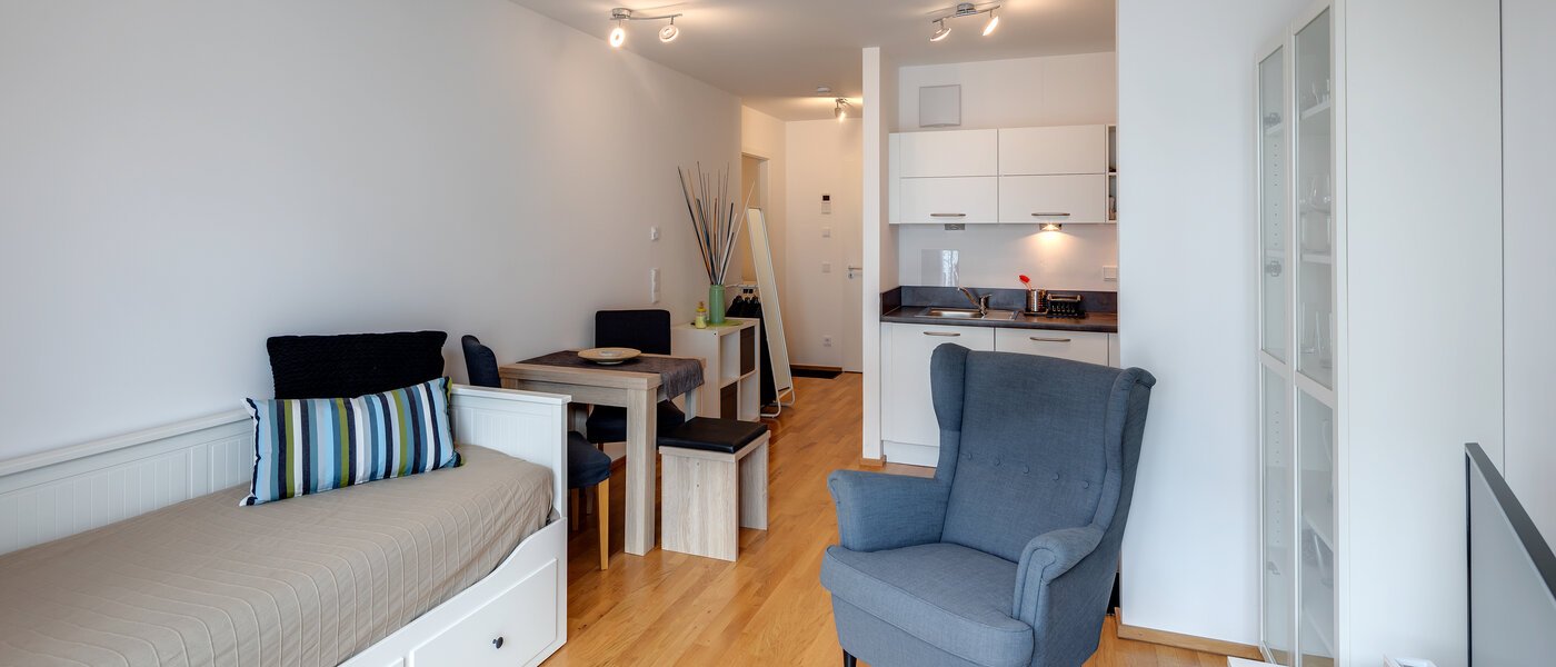 appartement München Moosach 03 pièce à vivre 12221