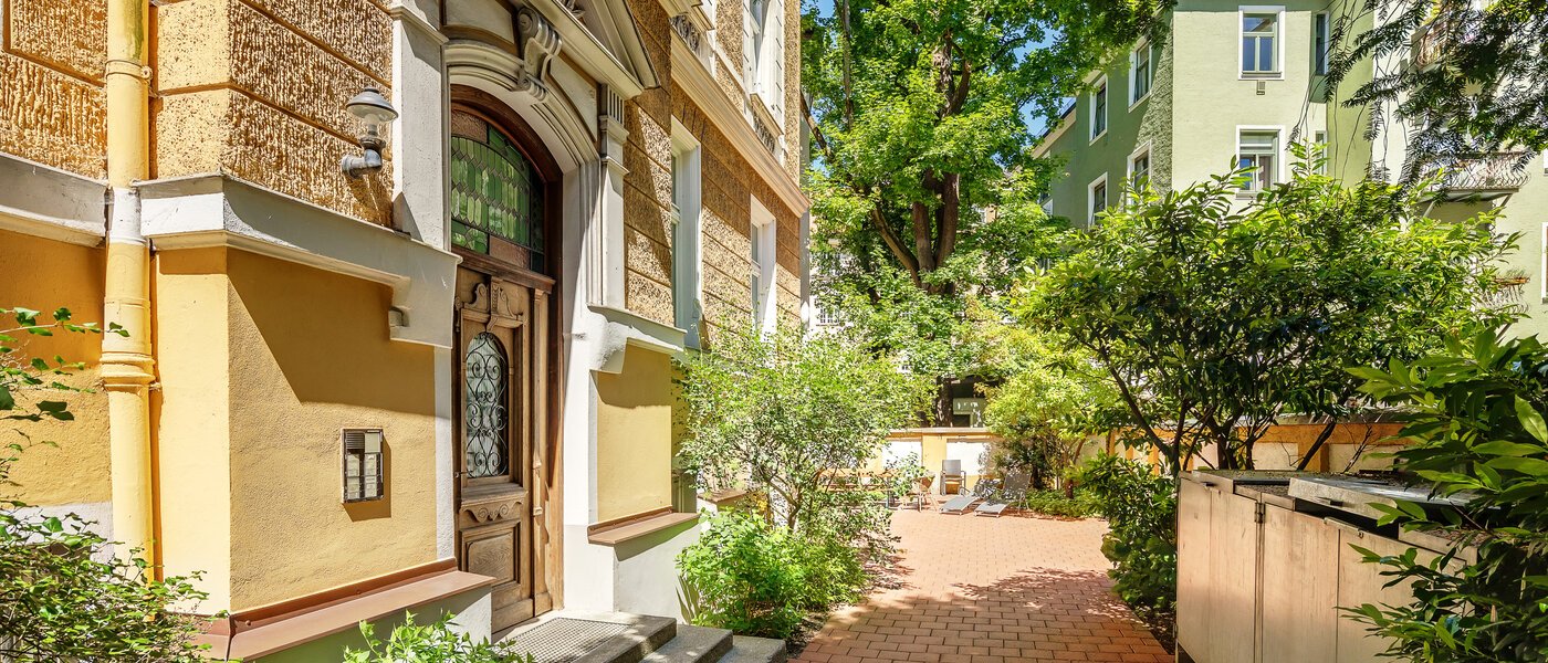 appartement München Isarvorstadt 01 cour intérieure 12242