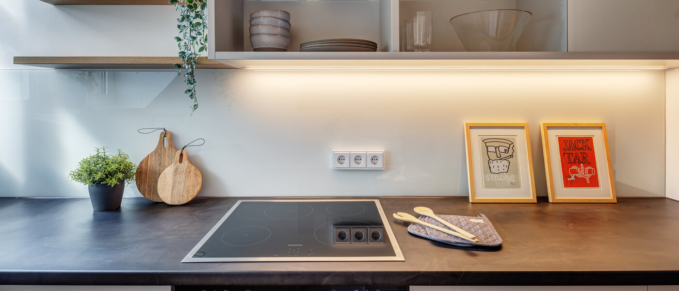 appartement sous les toits München Lehel 04 cuisine 12257