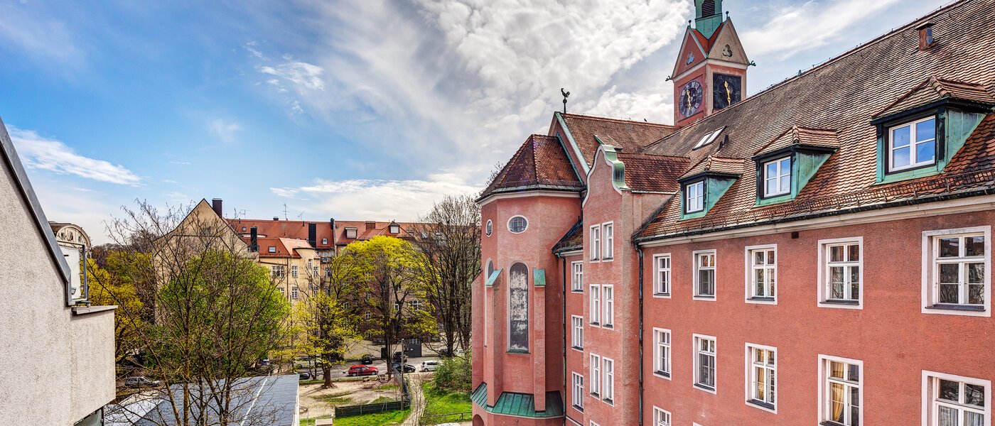 appartement sous les toits München Lehel 01 vue 12257