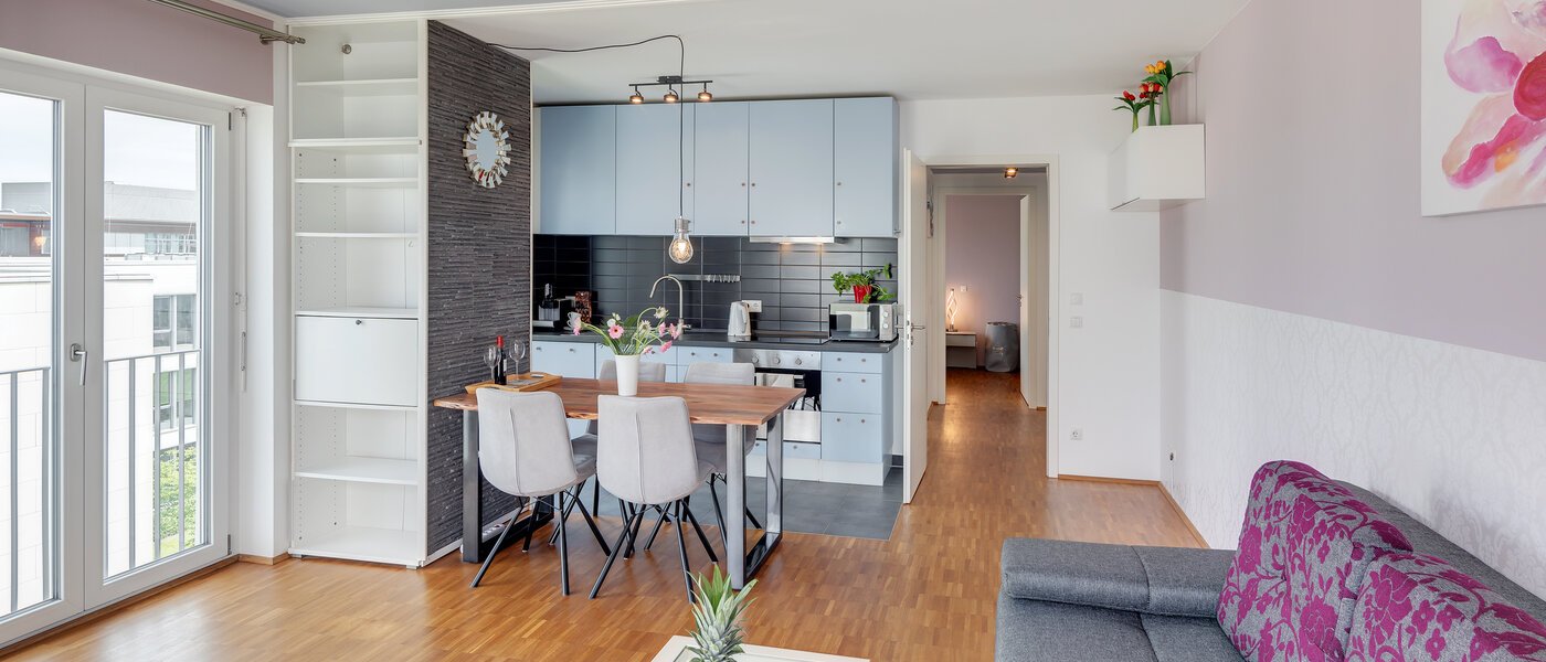 appartement München Messestadt Riem 01 pièce à vivre 12258