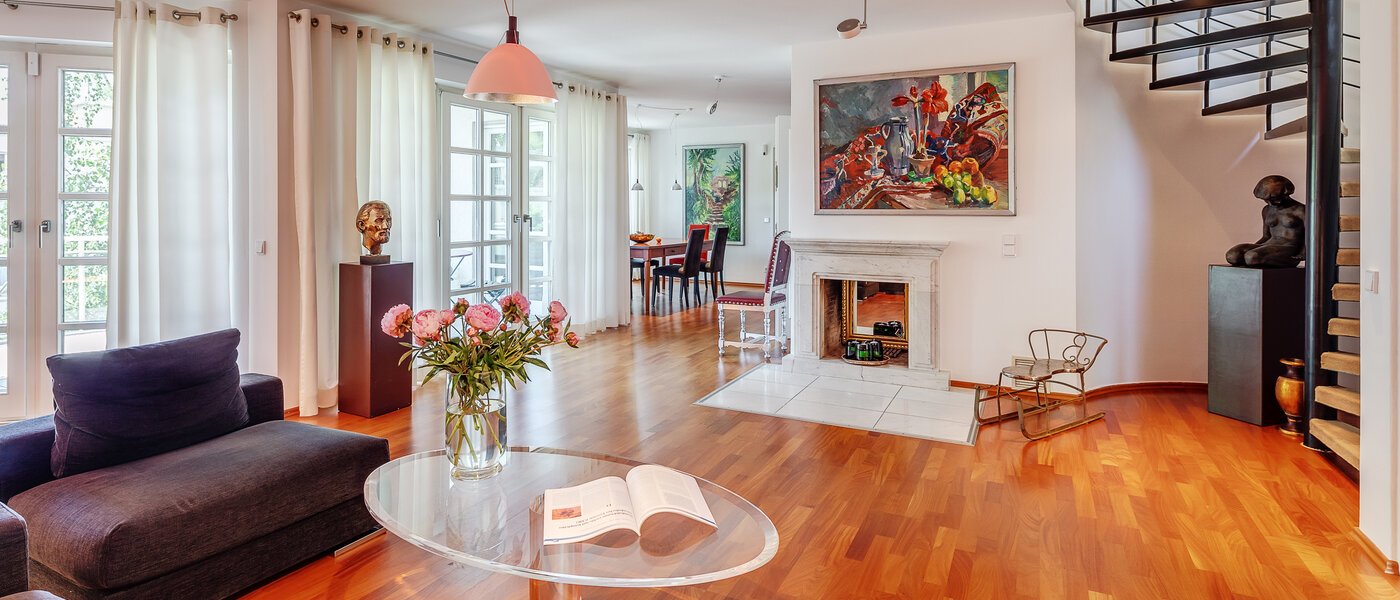 appartement München Herzogpark 01 pièce à vivre 12265