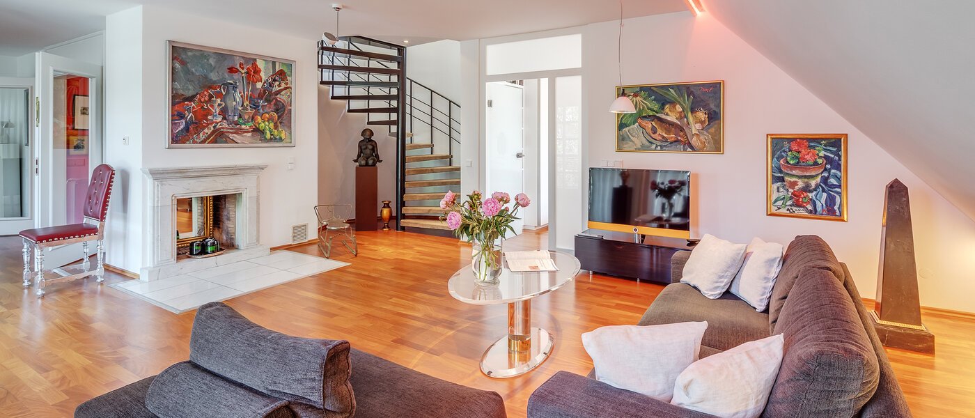 appartement München Herzogpark 02 pièce à vivre 12265