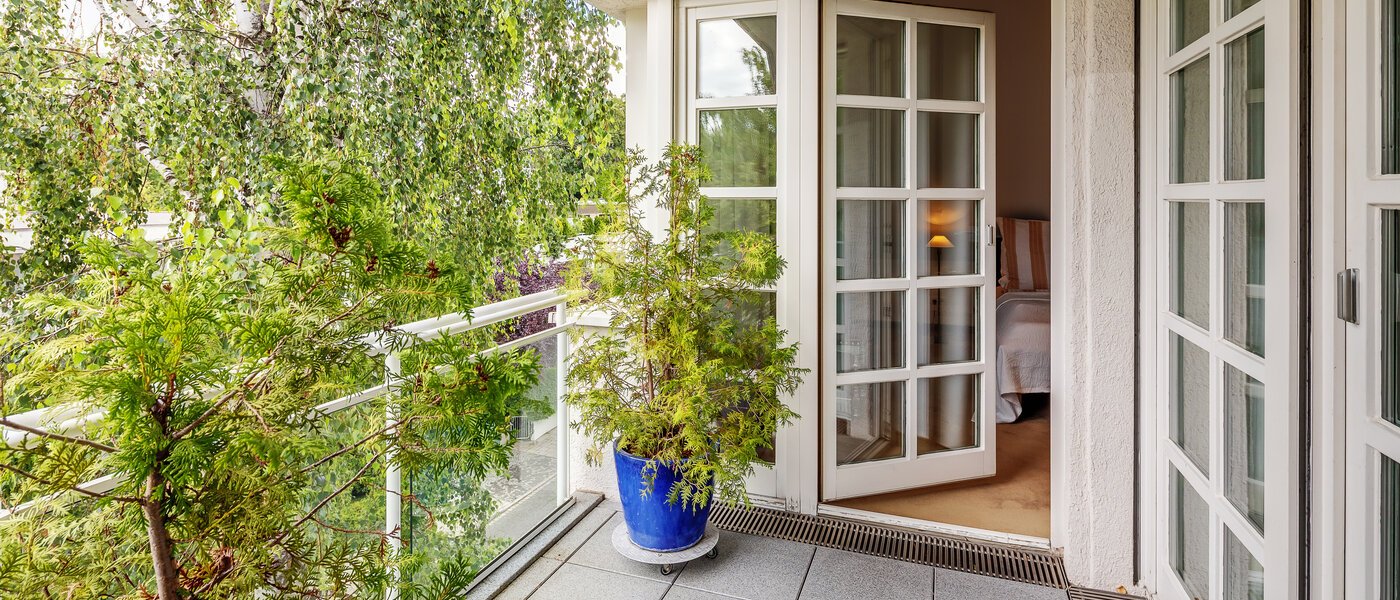 appartement München Herzogpark 01 2e balcon 12265