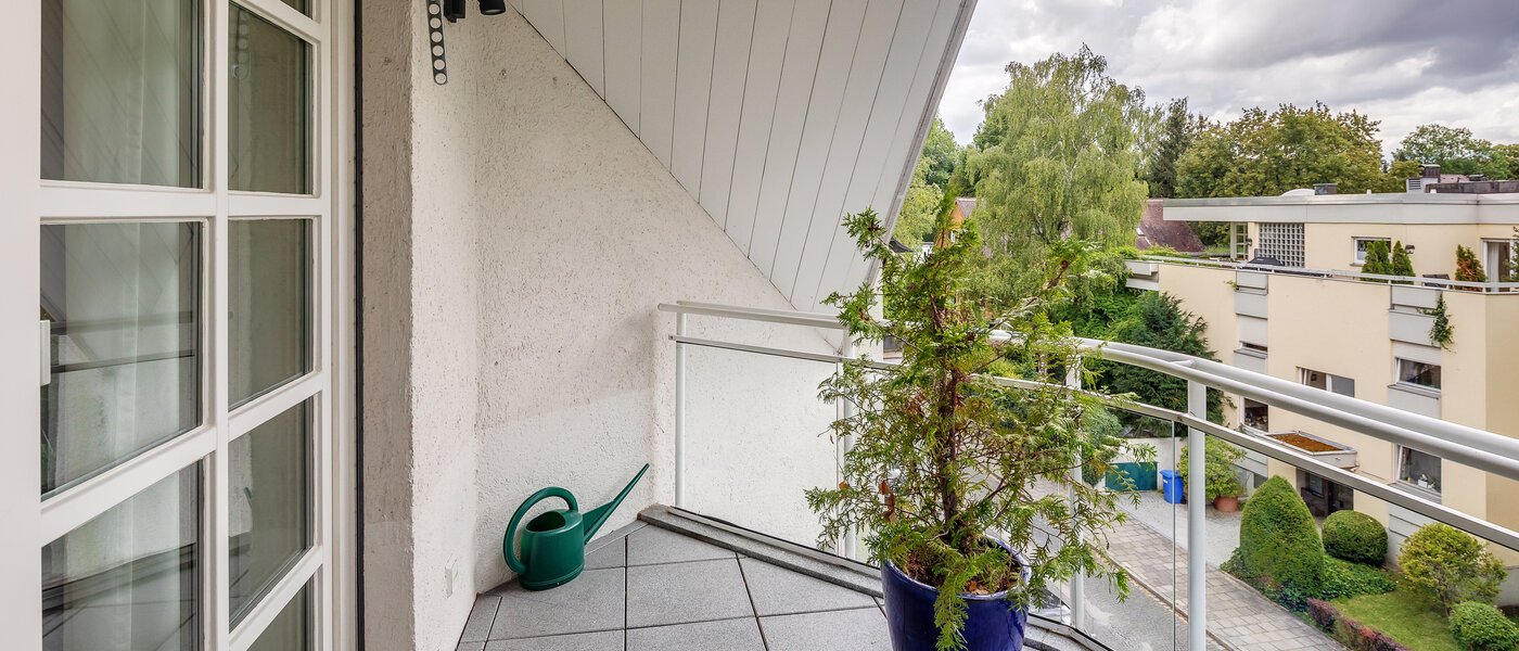 appartement München Herzogpark 02 2e balcon 12265