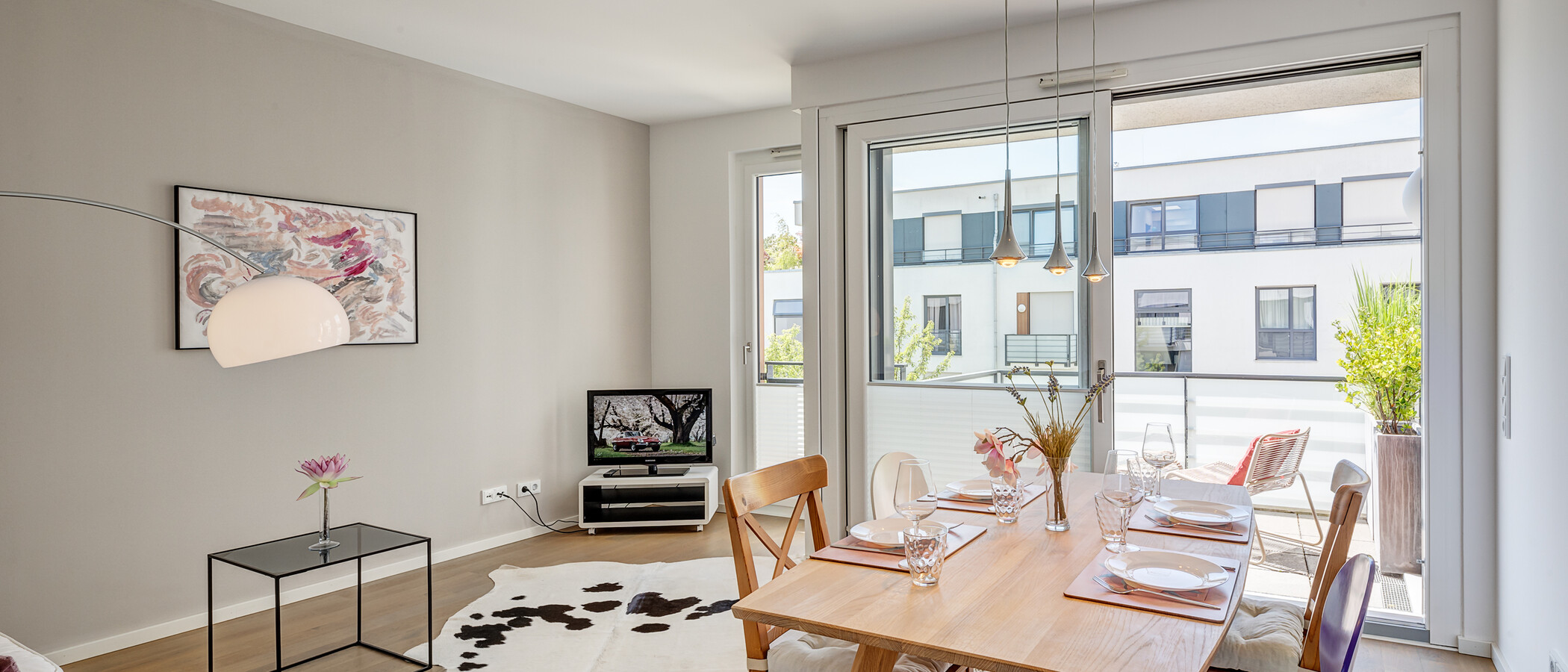 appartement München Schwabing-West 01 pièce à vivre 12272