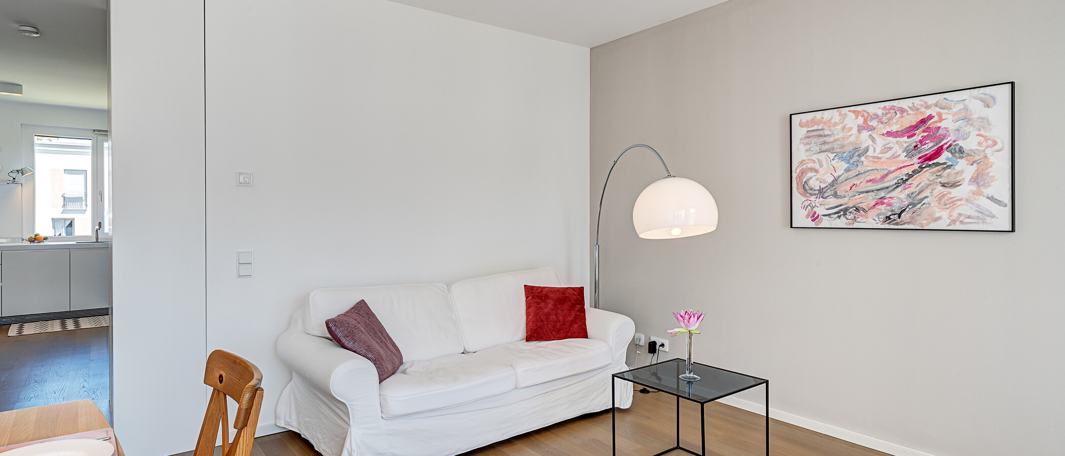 appartement München Schwabing-West 02 pièce à vivre 12272