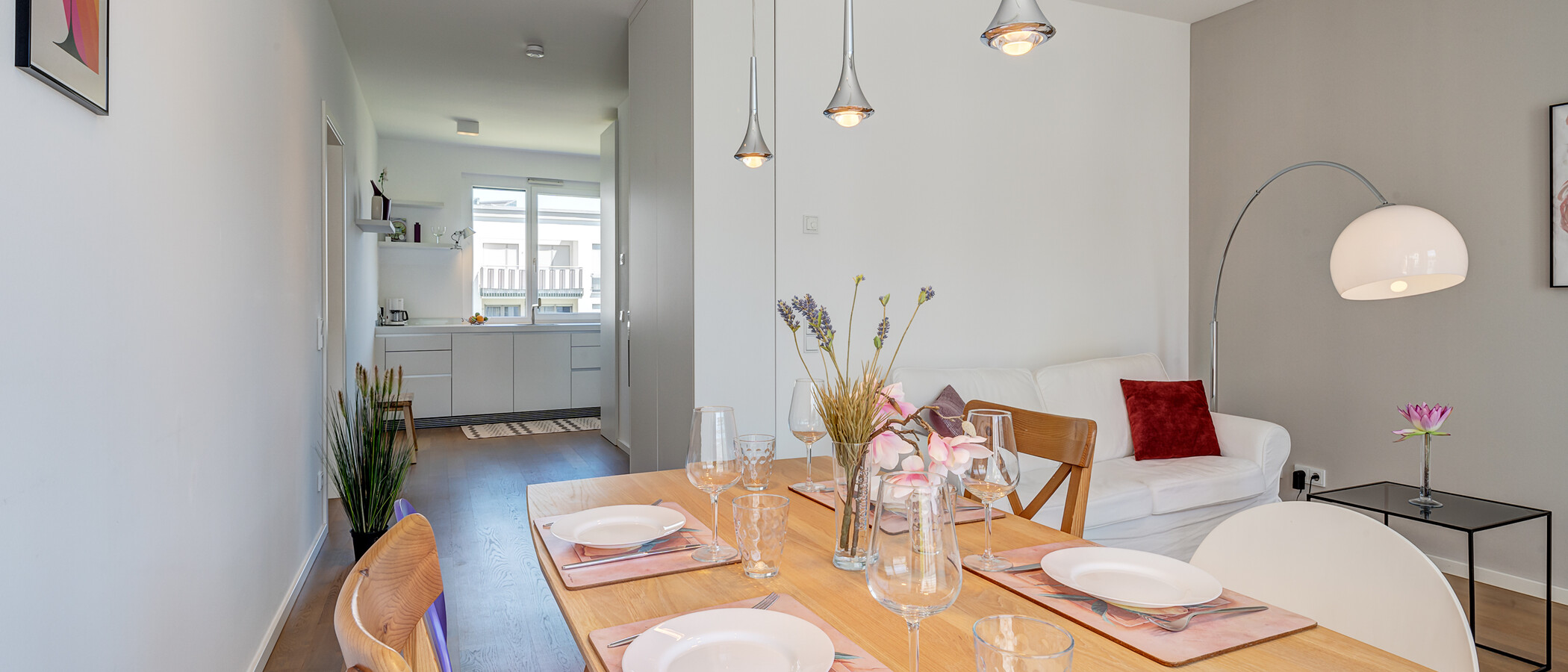 appartement München Schwabing-West 03 pièce à vivre 12272