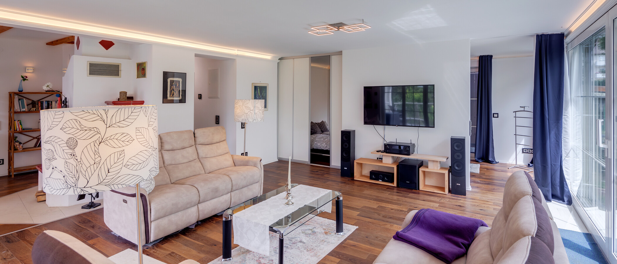 appartement München Moosach 03 pièce à vivre 12283