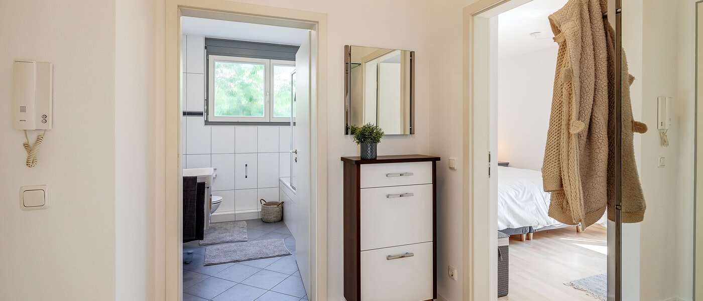 appartement avec jardin München Messestadt Riem 04 entrée/couloir 12287