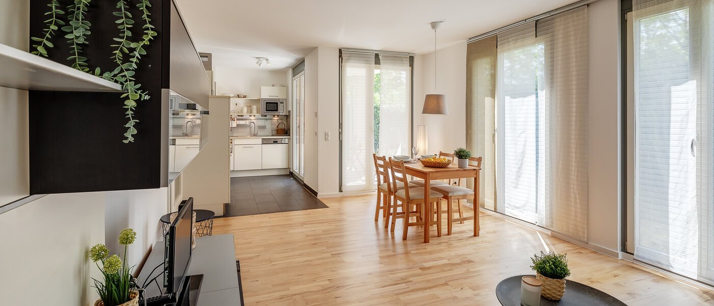 appartement avec jardin München Messestadt Riem 02 pièce à vivre 12287