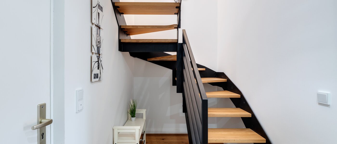 appartement style maisonnette München Moosach 02 entrée/couloir 12293