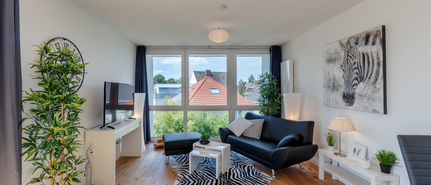 appartement style maisonnette München Moosach 01 pièce à vivre 12293