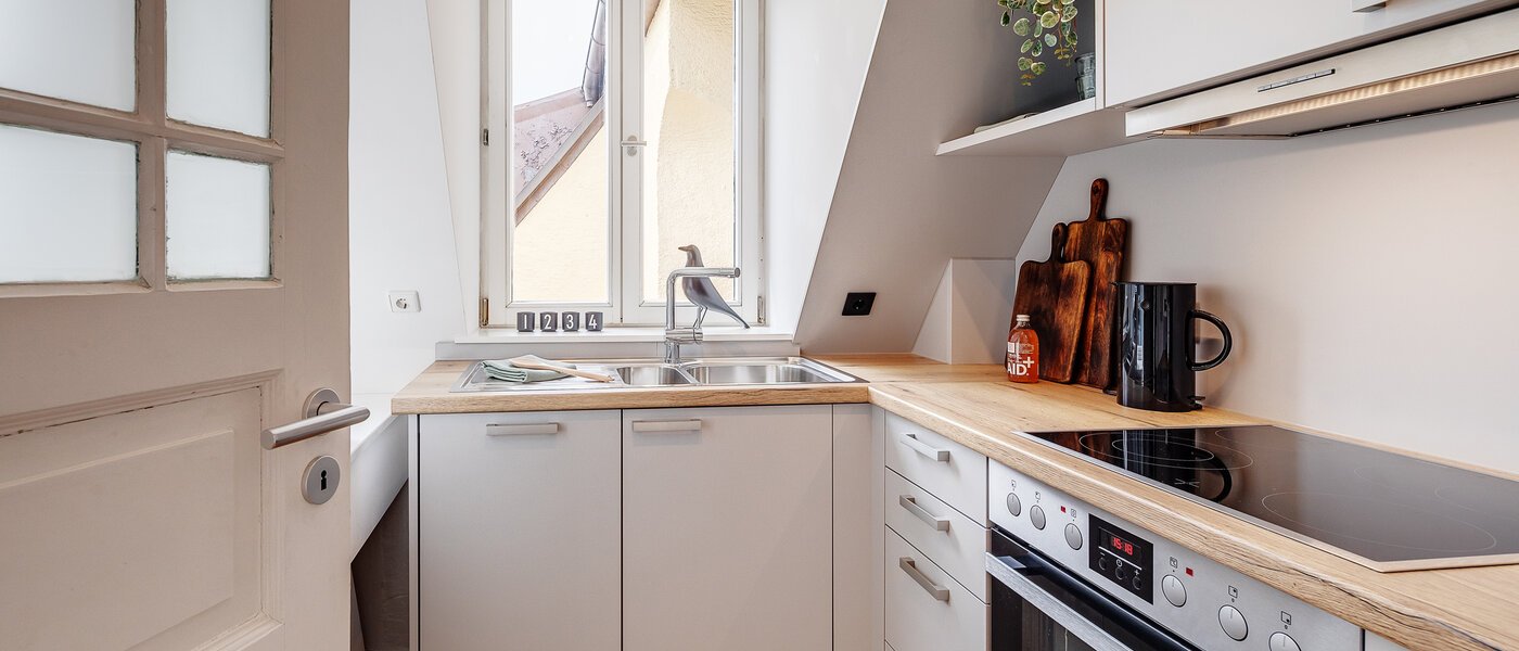 appartement style maisonnette München Maxvorstadt 02 cuisine 12304