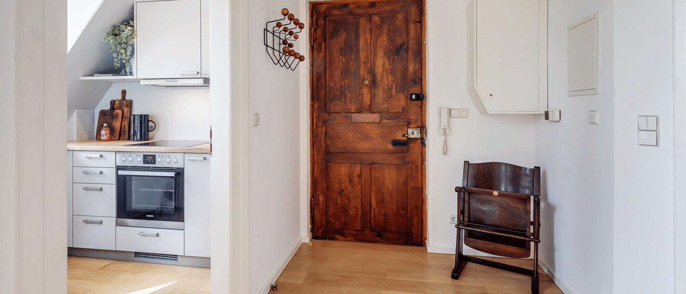 appartement style maisonnette München Maxvorstadt 01 entrée/couloir 12304