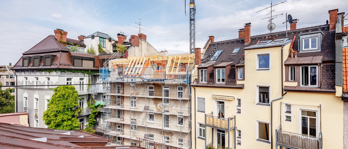 appartement style maisonnette München Maxvorstadt 05 vue 12304