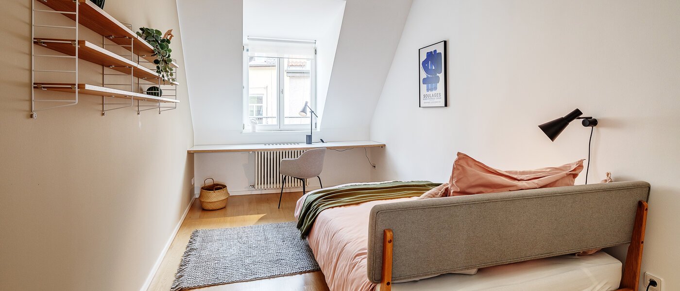 appartement style maisonnette München Maxvorstadt 02 2ième chambre 12304