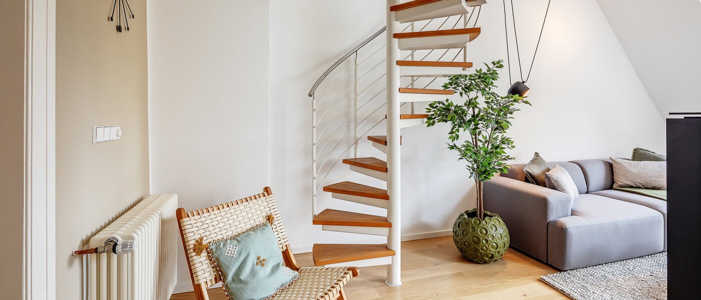 appartement style maisonnette München Maxvorstadt 04 pièce à vivre 12304