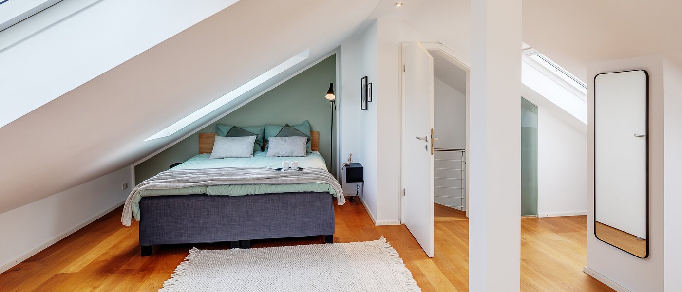 appartement style maisonnette München Maxvorstadt 04 1ère chambre 12304