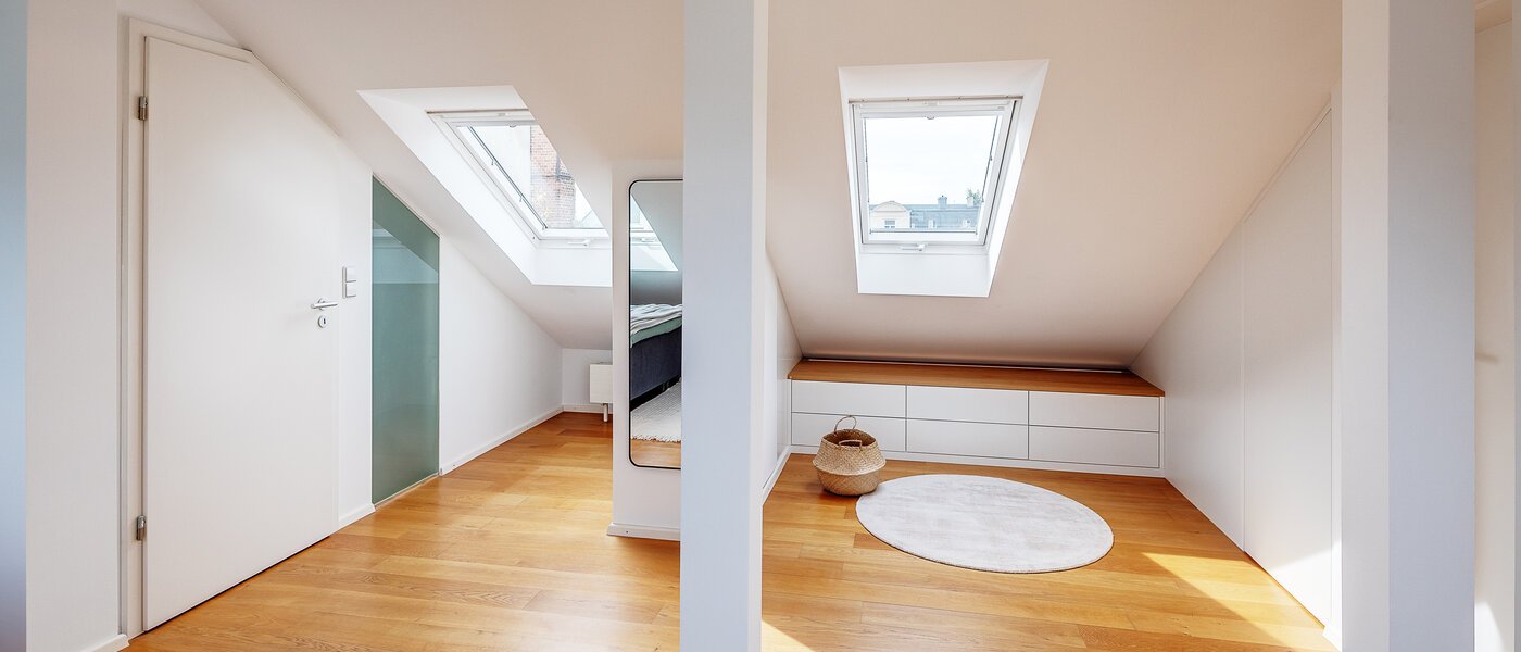 appartement style maisonnette München Maxvorstadt 05 1ère chambre 12304