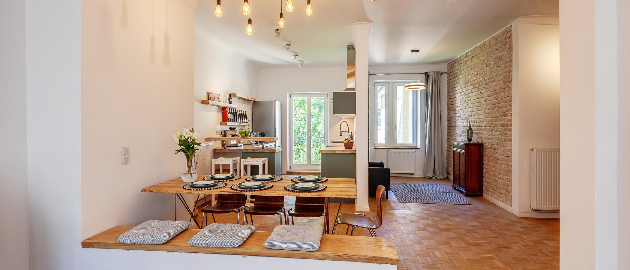 appartement München Schwabing 02 salle à manger 12306