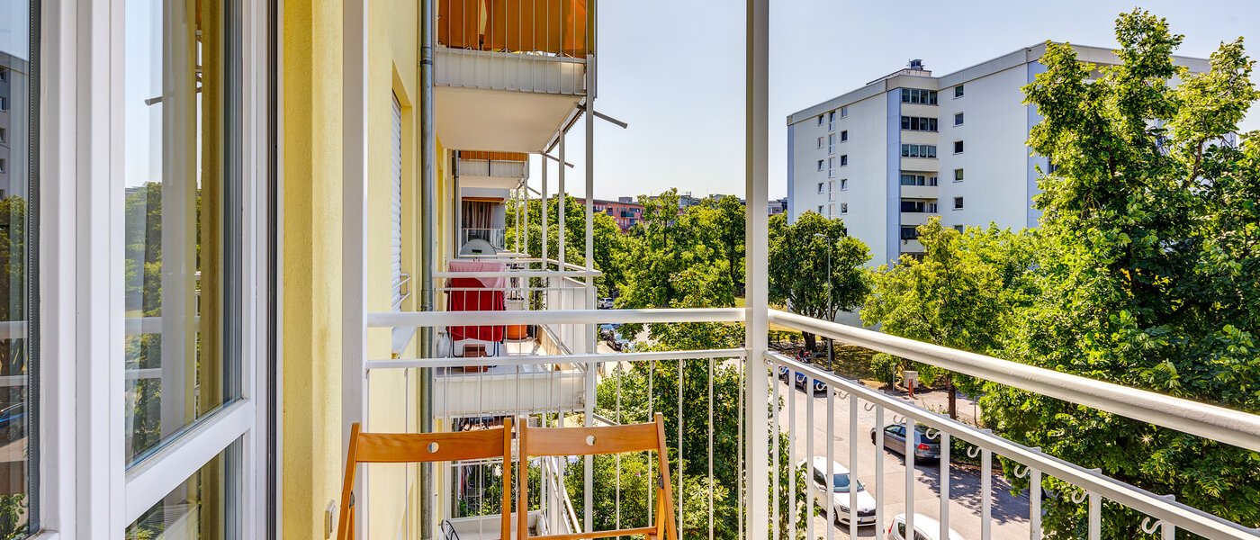 appartement München Moosach 01 balcon 12317