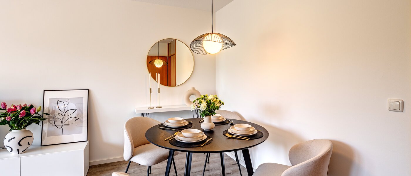 appartement München Moosach 02 pièce à vivre 12317