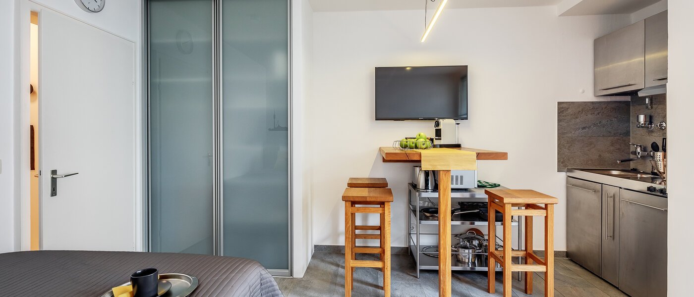 studio München Maxvorstadt 05 pièce à vivre 12325