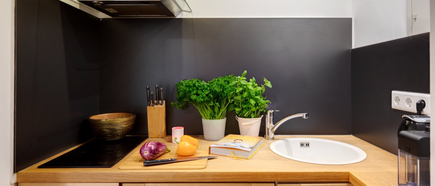 appartement sous les toits München Obergiesing 02 cuisine 12328