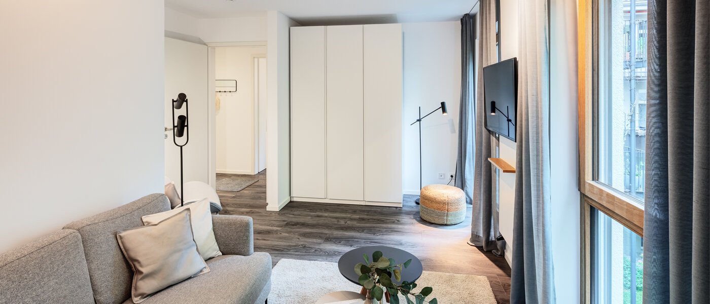 appartement München Pasing 03 salle de séjour 12332