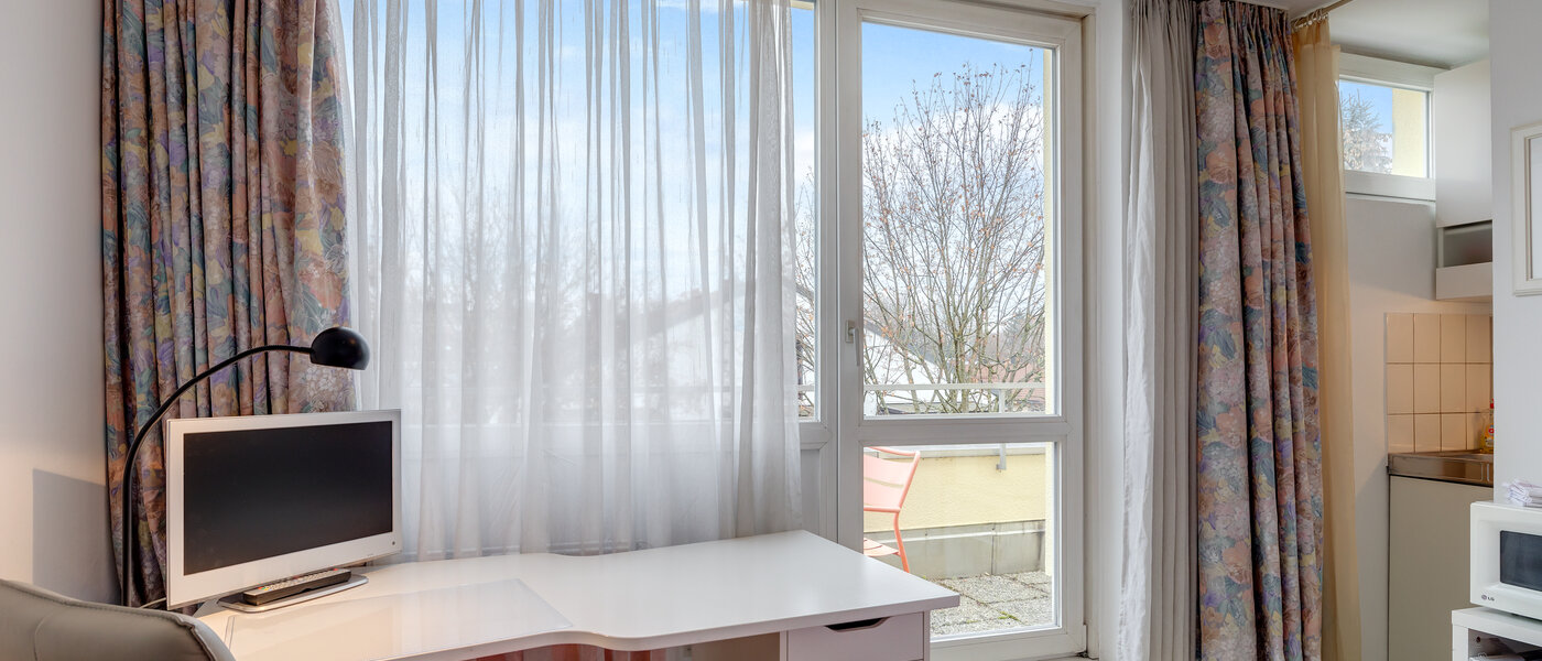 studio München Ramersdorf 02 pièce à vivre 1235