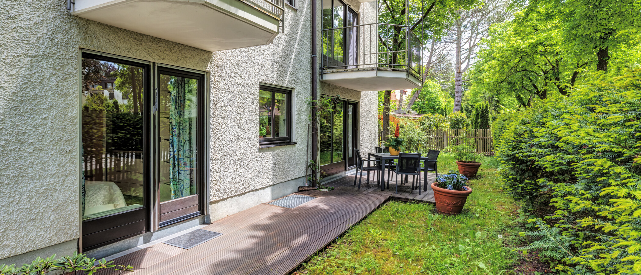 appartement München Solln 01 jardin 12371