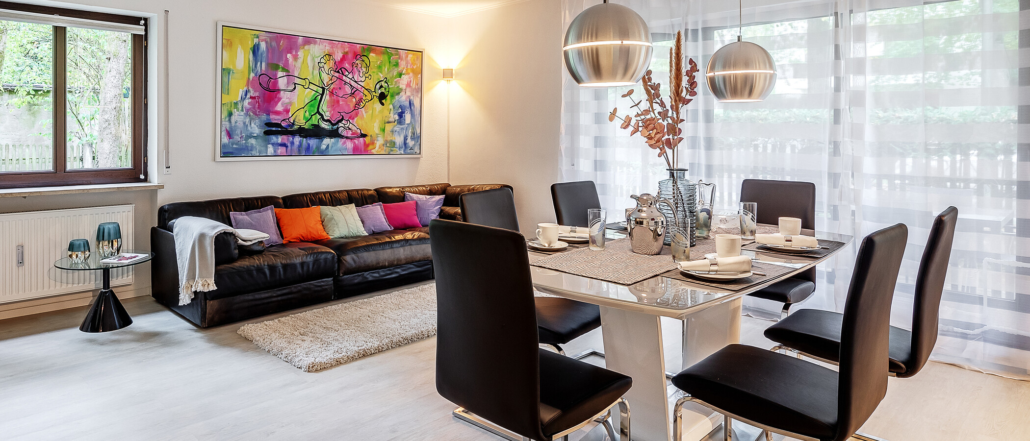 appartement München Solln 01 pièce à vivre 12371